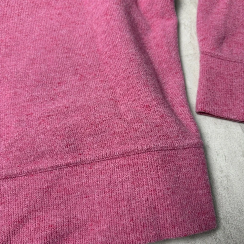 Nike quarter zip sweater pink small